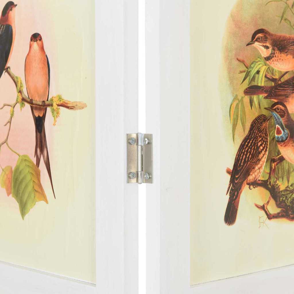 Romdivider Panel Hvid 141,5 x 165 cm MDF