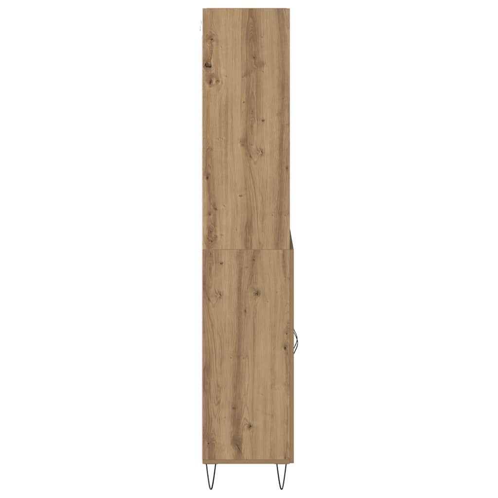 Highboard 2 stk. Artisan Egetræ 69,5 x 34 x 180 cm