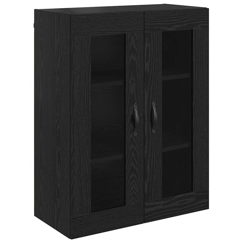 Highboard Sort eg 69,5 x 34 x 90 cm Konstrueret træ