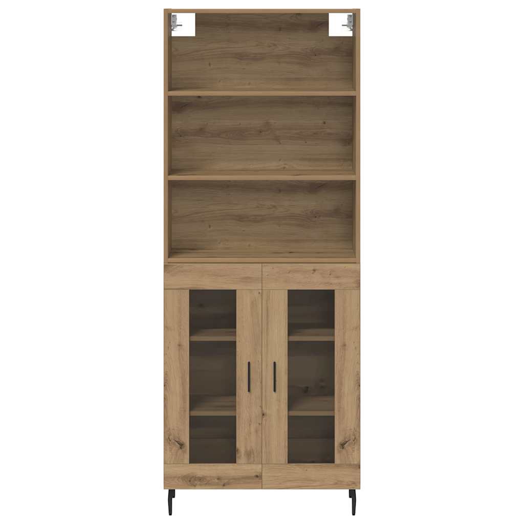 Highboard 2 stk. Artisan Egetræ 69,5 x 32,5 x 180 cm