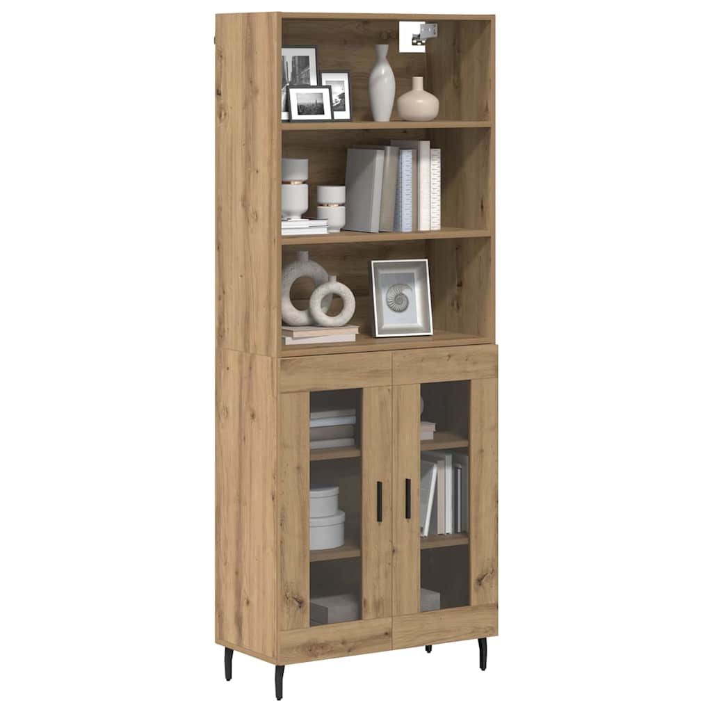 Highboard 2 stk. Artisan Egetræ 69,5 x 32,5 x 180 cm