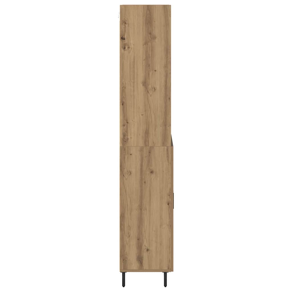Highboard 2 stk. Artisan Egetræ 69,5 x 32,5 x 180 cm