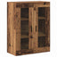 Highboard 2 stk. Gammelt træ 69,5 x 34 x 180 cm Konstrueret træ