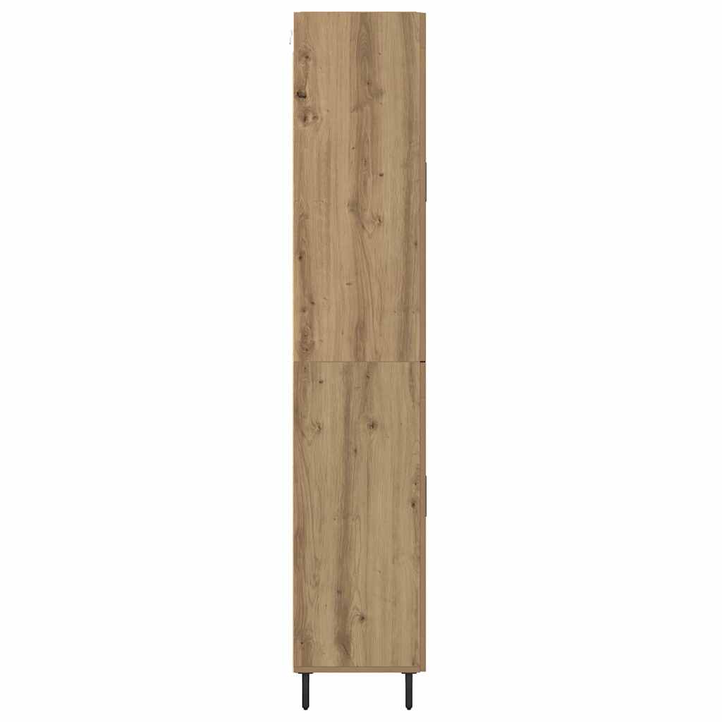 Highboard 2 stk. Artisan Egetræ 69,5 x 34 x 180 cm