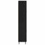 Highboard 2 stk. Sort eg 69,5 x 34 x 180 cm Konstrueret træ