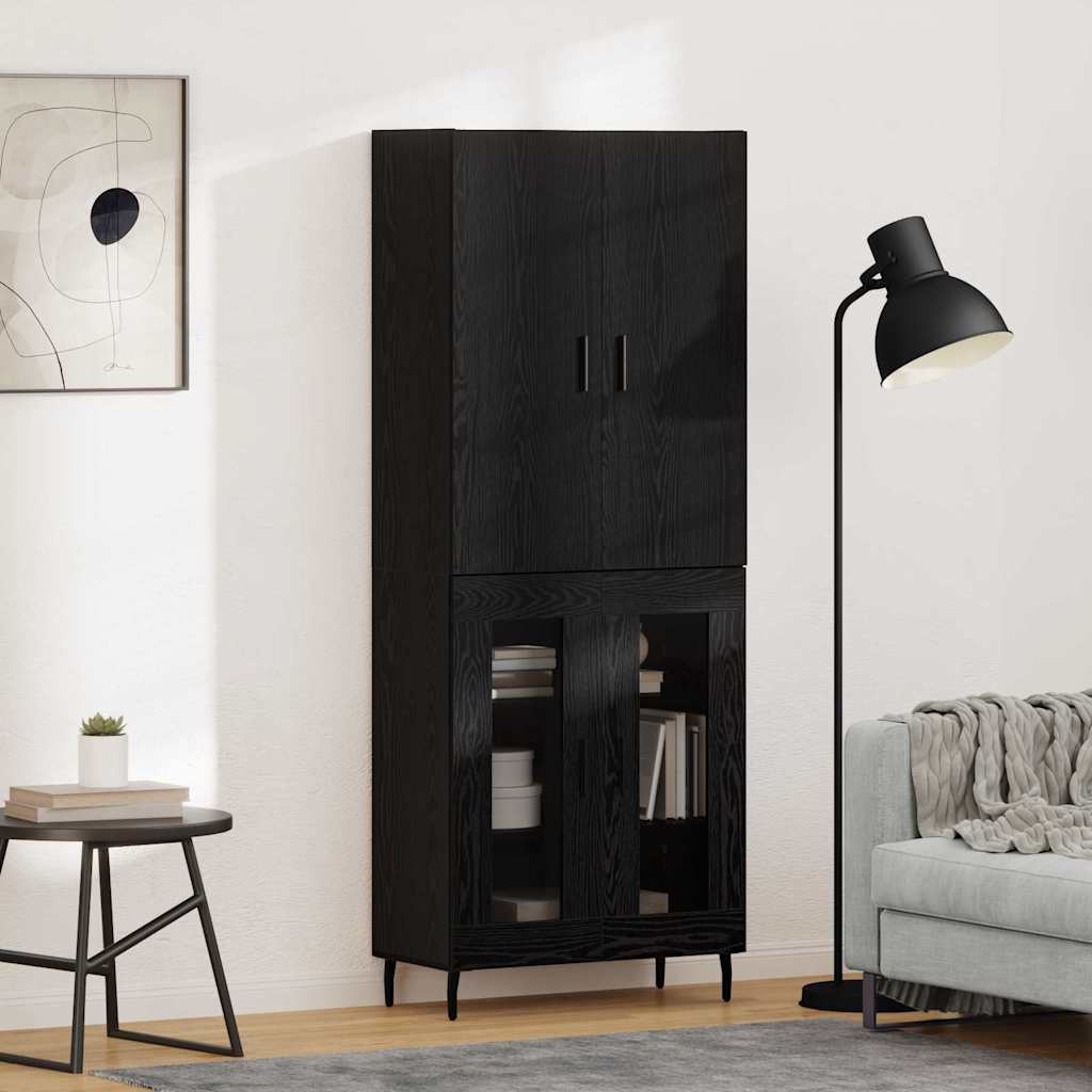 Highboard 2 stk. Artisan Egetræ 69,5 x 34 x 180 cm