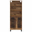 Highboard 2 stk. Gammelt træ 69,5 x 34 x 180 cm