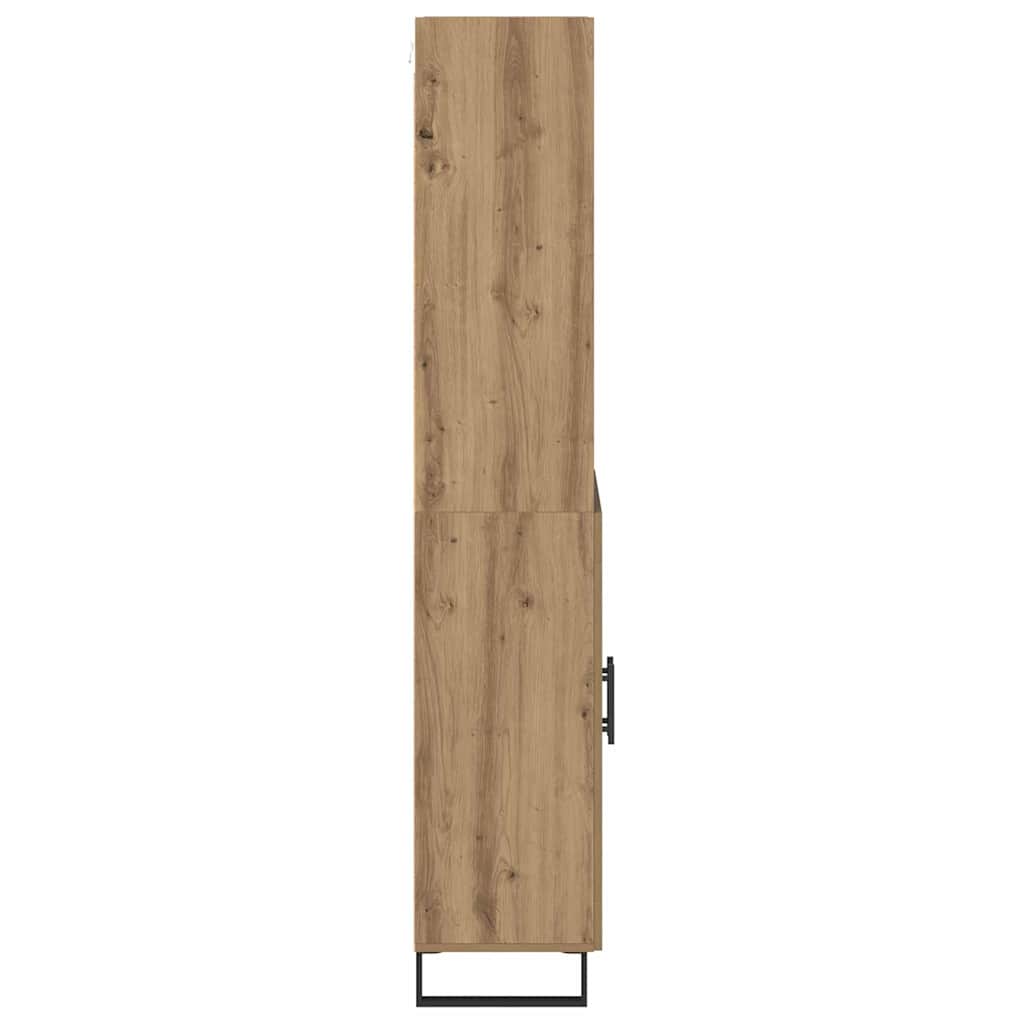Highboard 2 stk. Artisan Egetræ 69,5 x 34 x 180 cm