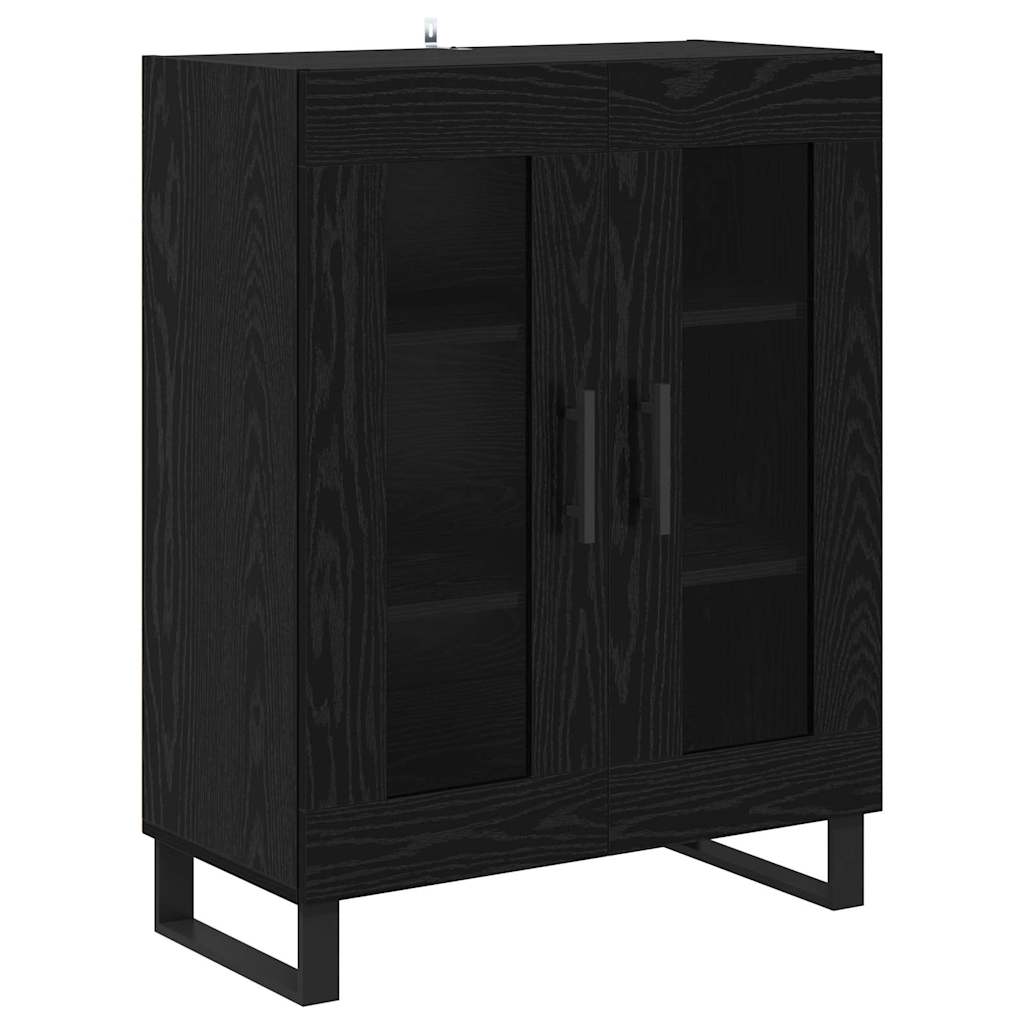 Highboard 2 stk. Sort eg 69,5 x 34 x 180 cm