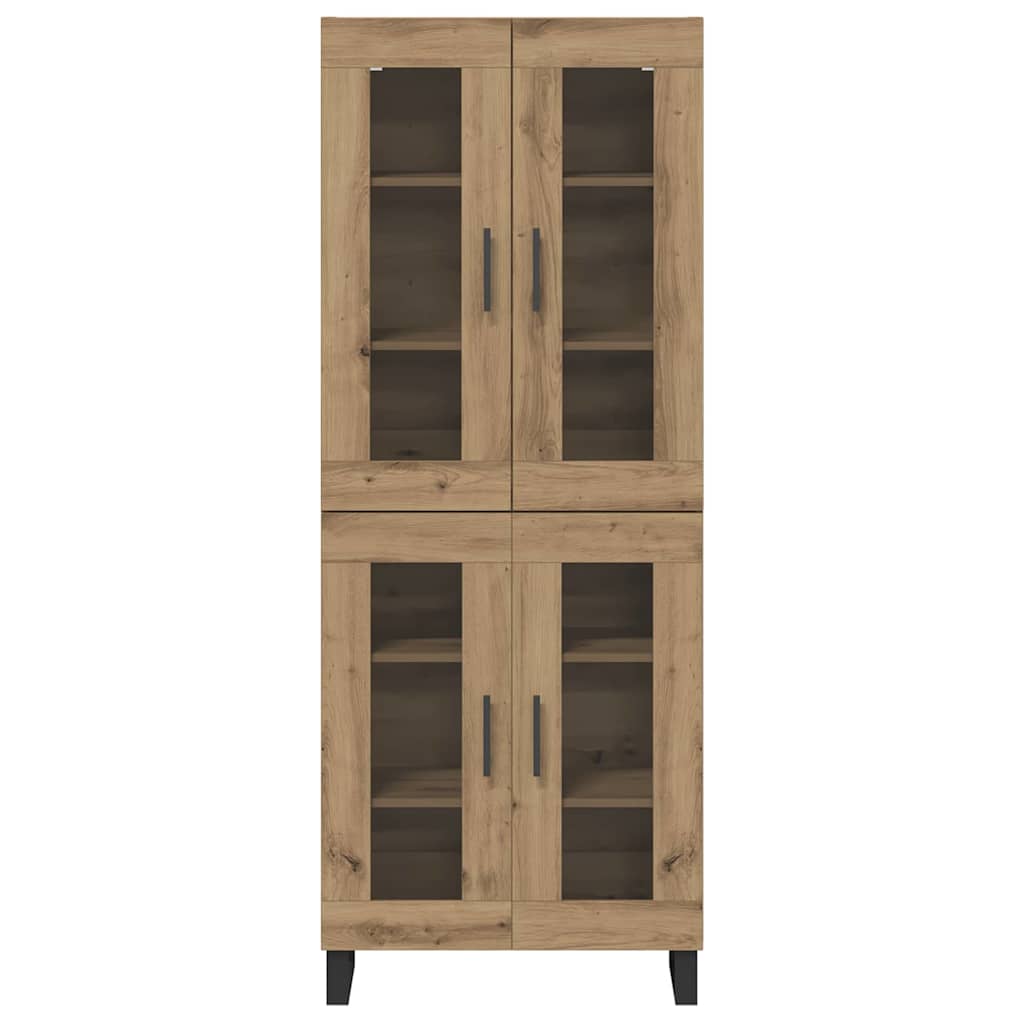 Highboard 2 stk. Artisan Egetræ 69,5 x 34 x 180 cm