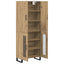 Highboard 2 stk. Artisan Egetræ 69,5 x 34 x 180 cm