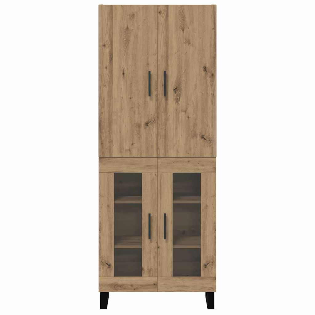 Highboard 2 stk. Artisan Egetræ 69,5 x 34 x 180 cm