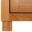 Kabinet med opbevaring Brun 80 x 35 x 95 cm Massivt Eg Træ