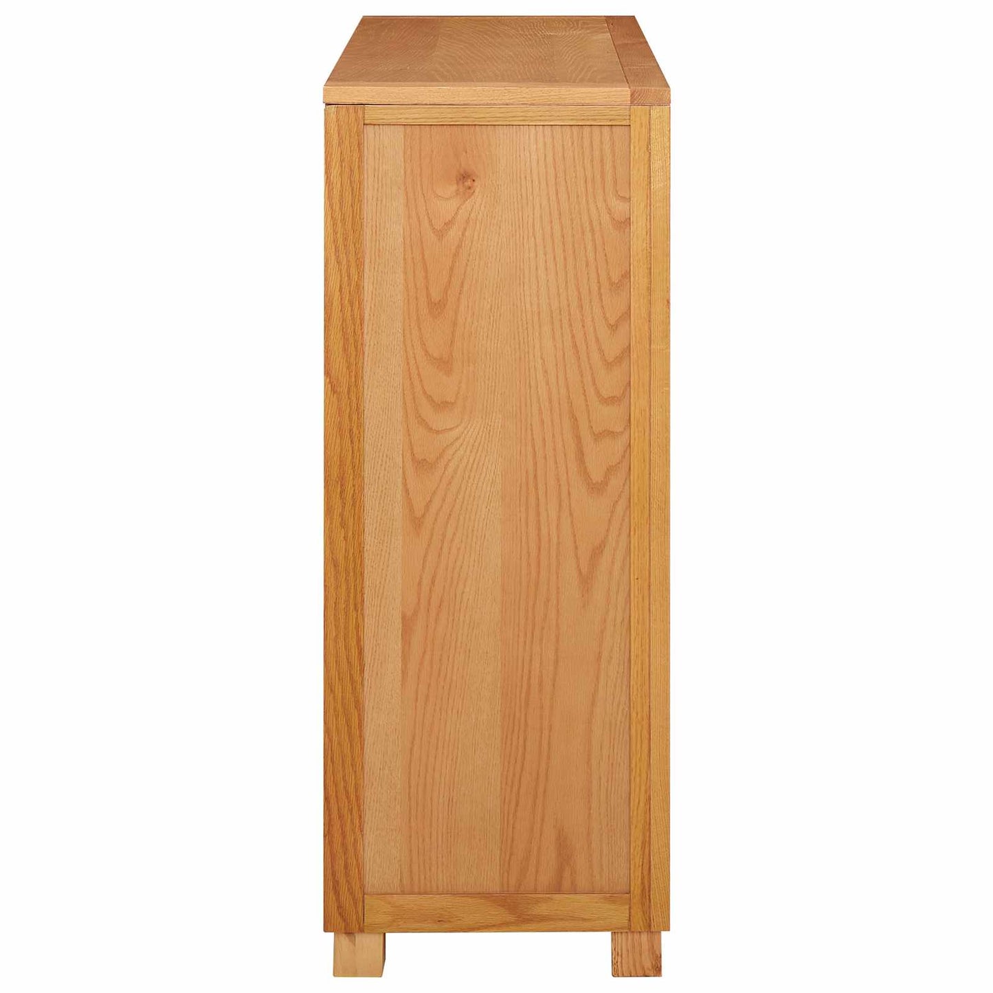 Kabinet med skuffe Brun 80 x 35 x 95 cm Massivt Eg Træ