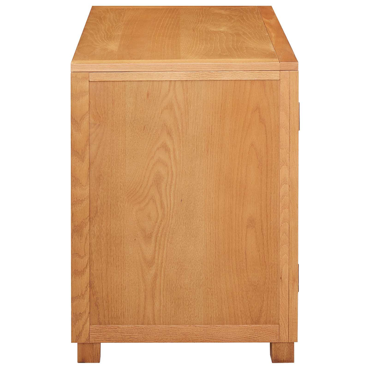 Kabinet med skuffe Brun 80 x 50 x 70 cm Massivt Eg Træ