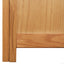 Opbevaringskasse 110 x 45 x 45 cm Massivt Eg Træ