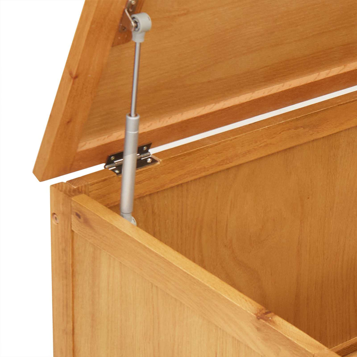 Opbevaringskasse 150 x 45 x 45 cm Massivt Eg Træ