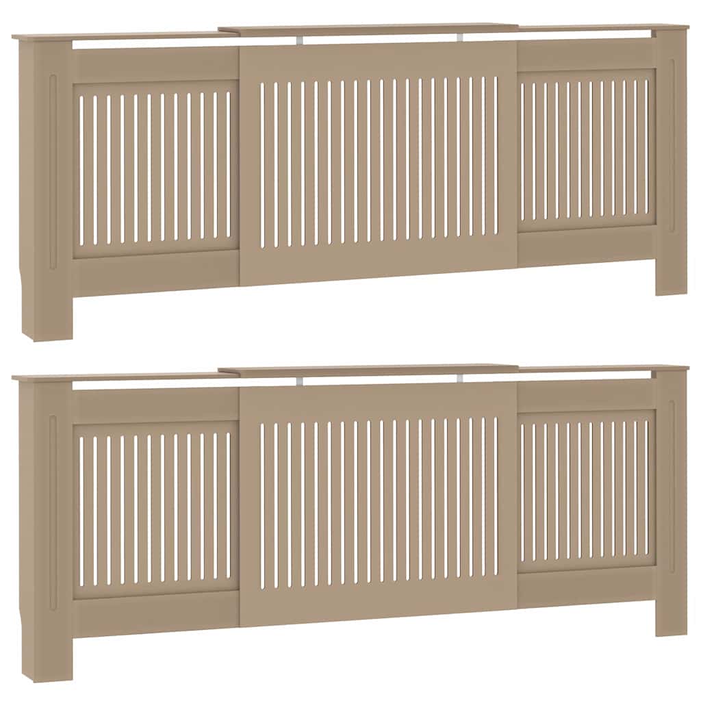 Radiatorcover 2 stk. Sonoma-eg 205 x 20,5 x 81,5cm