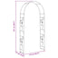 Havebue Sort 115 x 37 x 231 cm