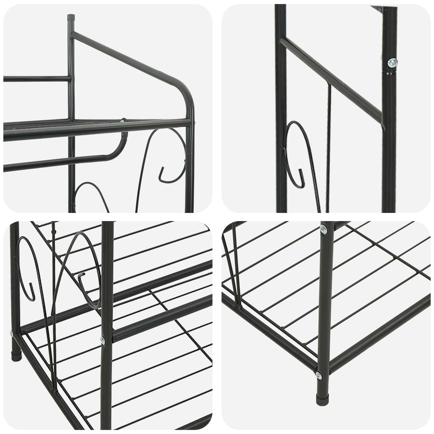 Åben Garderobe Ensfarvet 78 x 36 x 158 cm