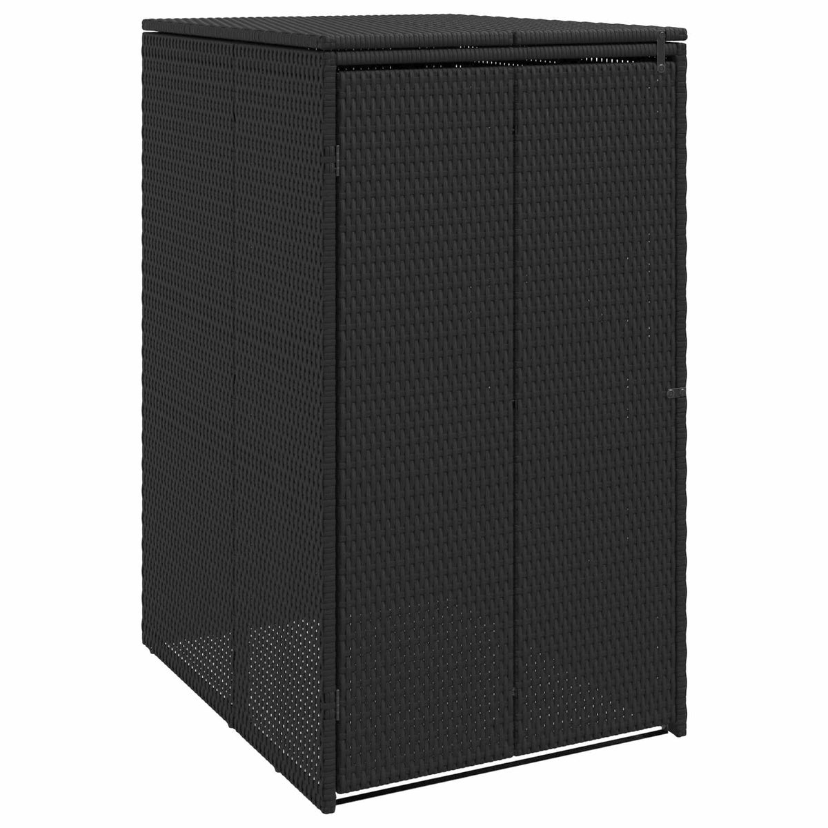 Affaldsbin boks Sort 65 x 80 x 115 cm Polyethylen