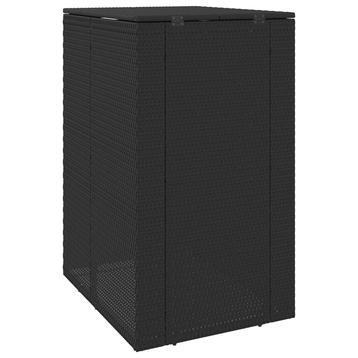 Affaldsbin boks Sort 65 x 80 x 115 cm Polyethylen