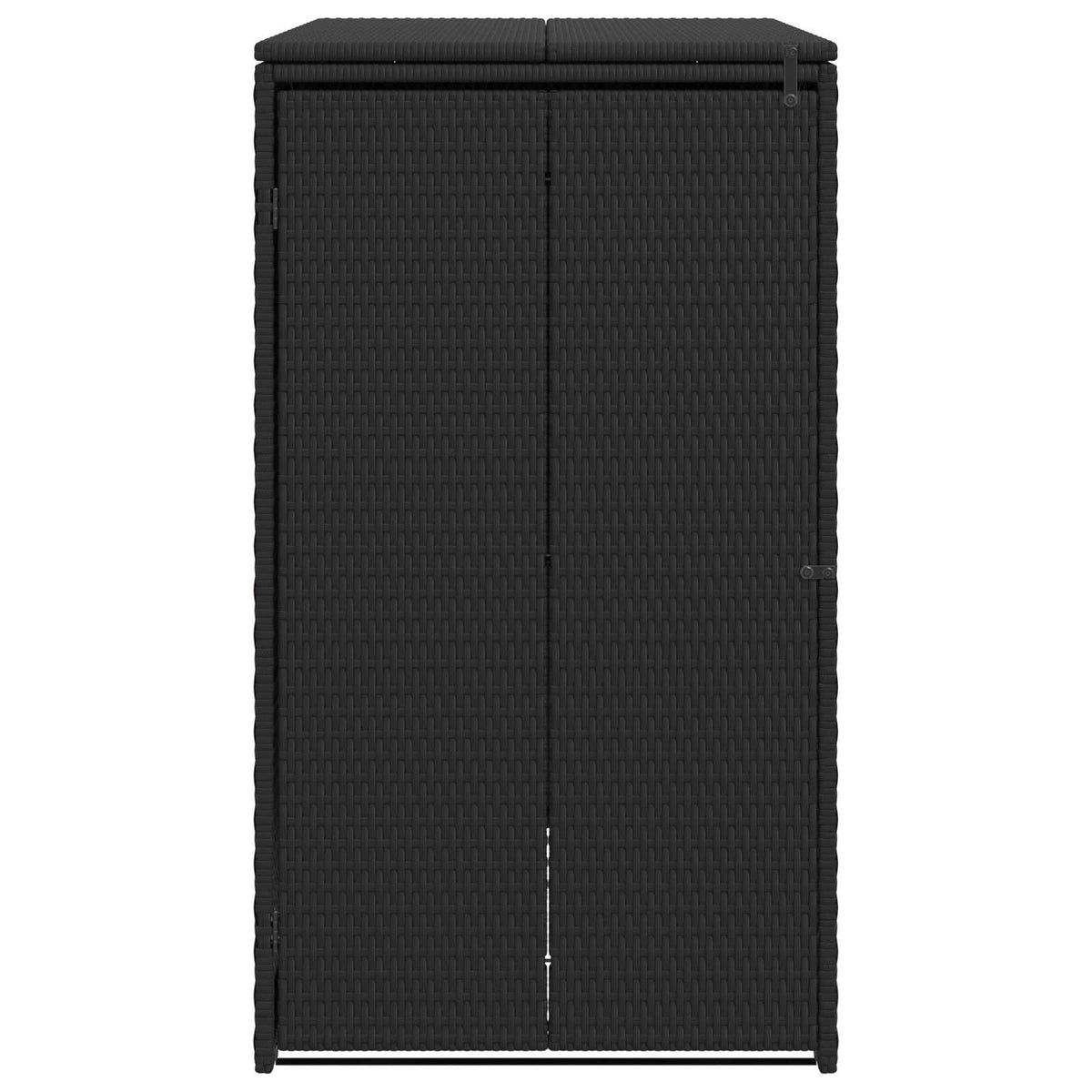 Affaldsbin boks Sort 65 x 80 x 115 cm Polyethylen
