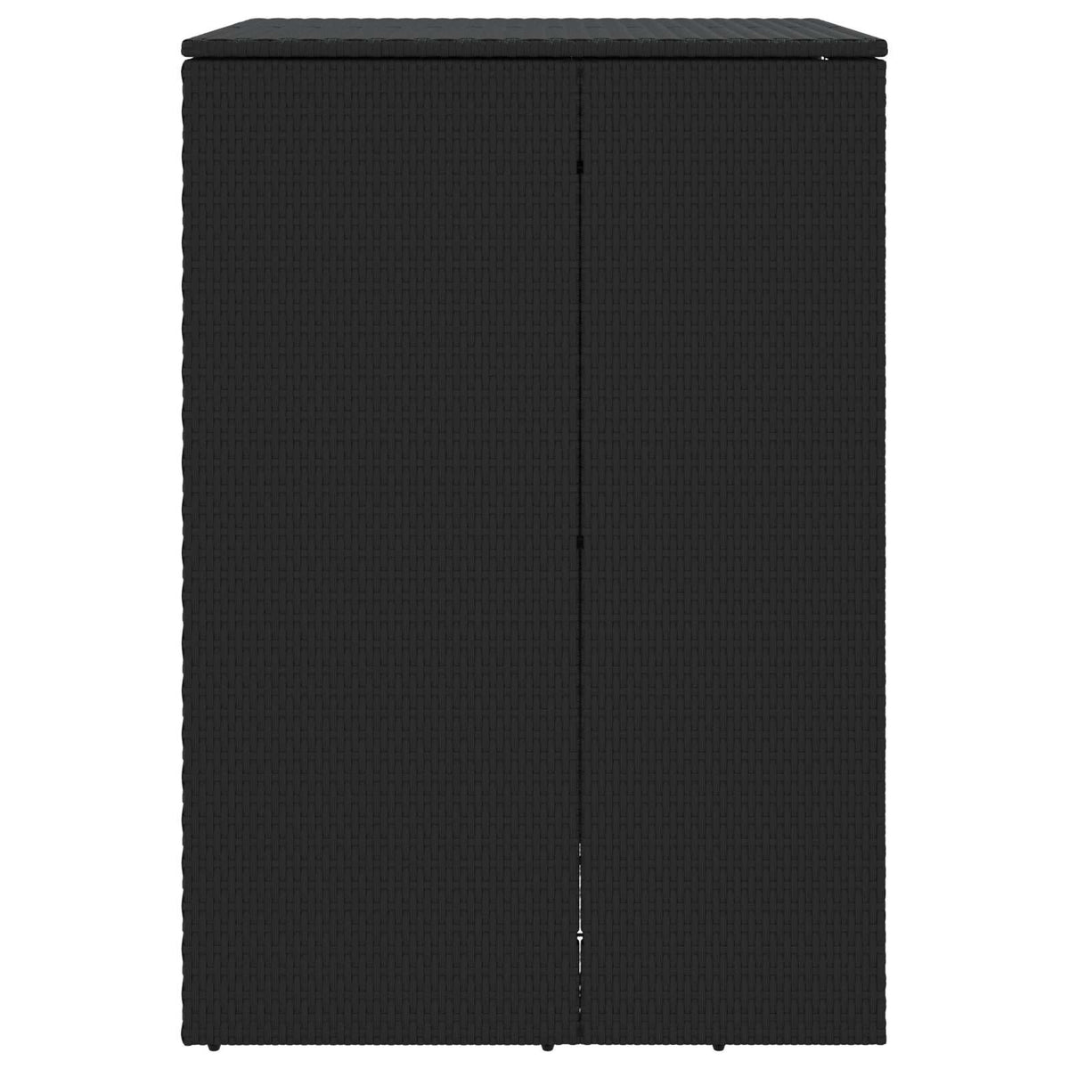 Affaldsbin boks Sort 65 x 80 x 115 cm Polyethylen