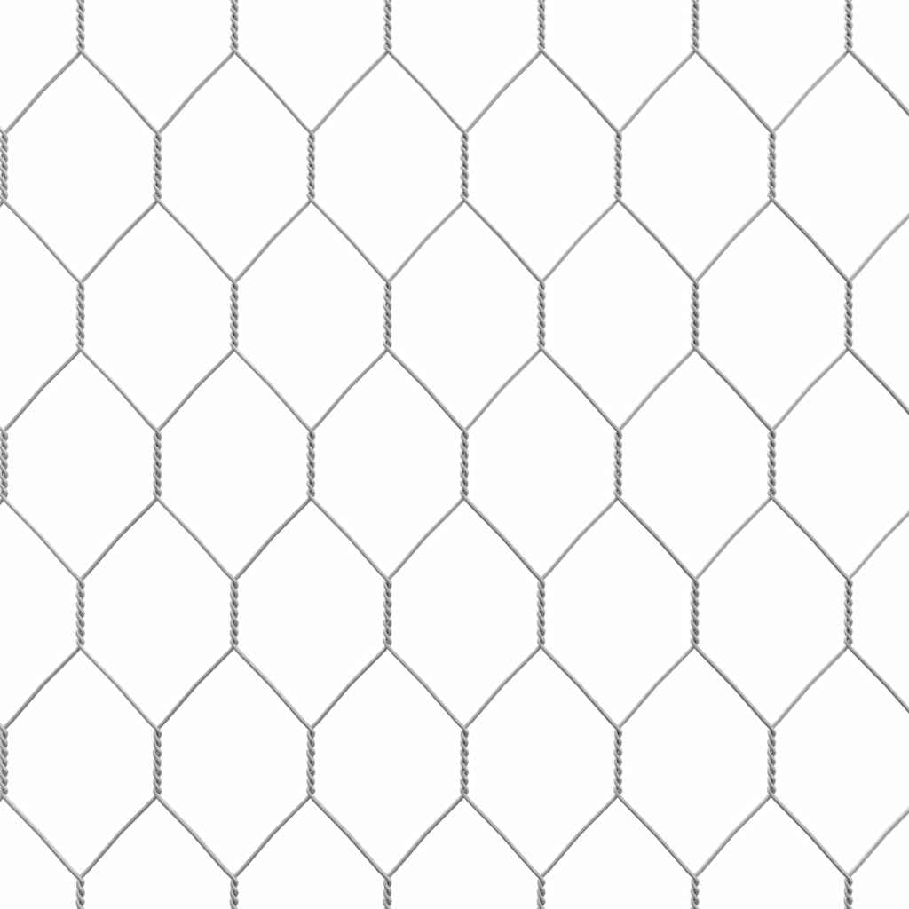 Hønsebur Sølv 200 x 170 x 177 cm Galvaniseret stål