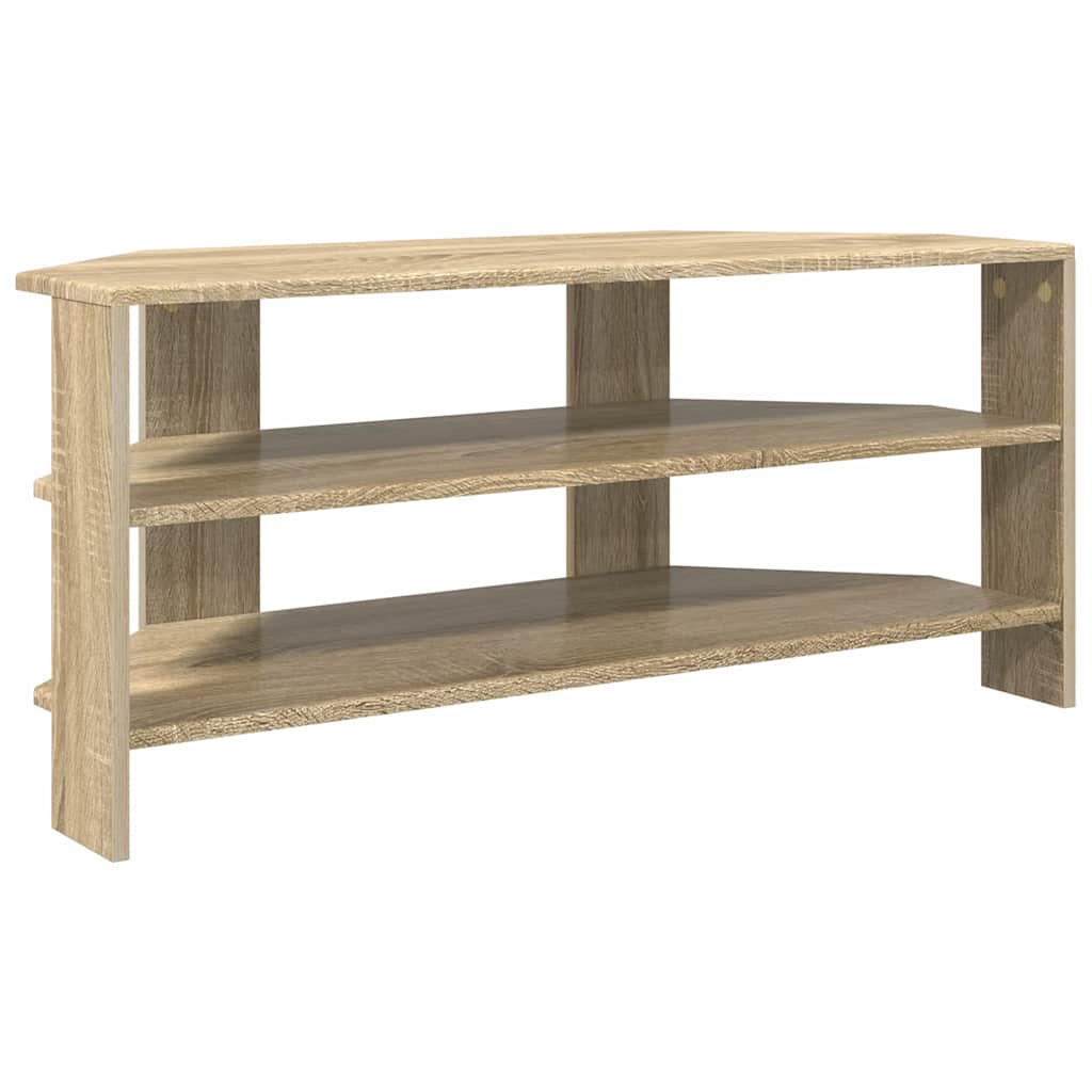 HjørneTVskab 100 x 40,5 x 45 cm Sonoma-eg Konstrueret træ