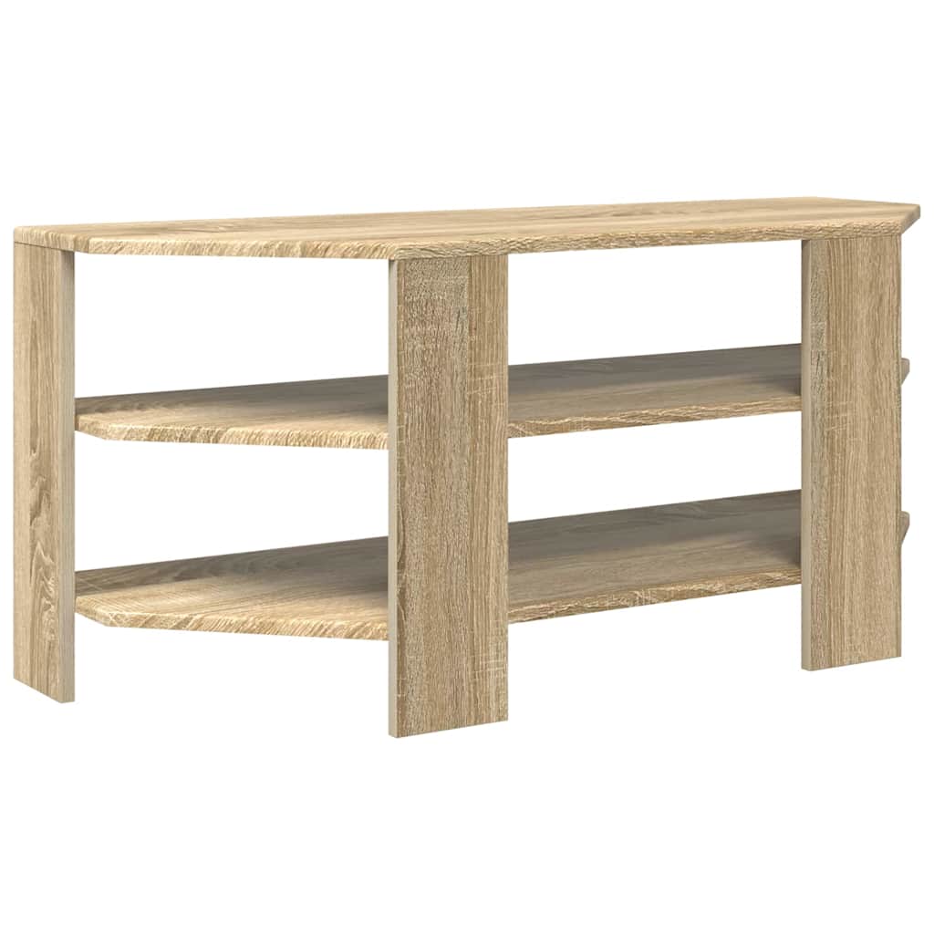 HjørneTVskab 100 x 40,5 x 45 cm Sonoma-eg Konstrueret træ