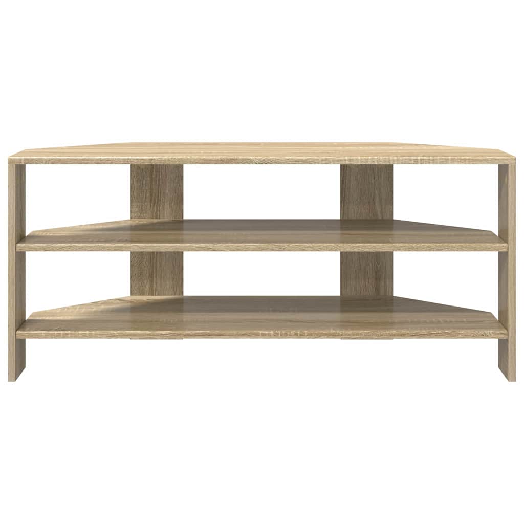 HjørneTVskab 100 x 40,5 x 45 cm Sonoma-eg Konstrueret træ