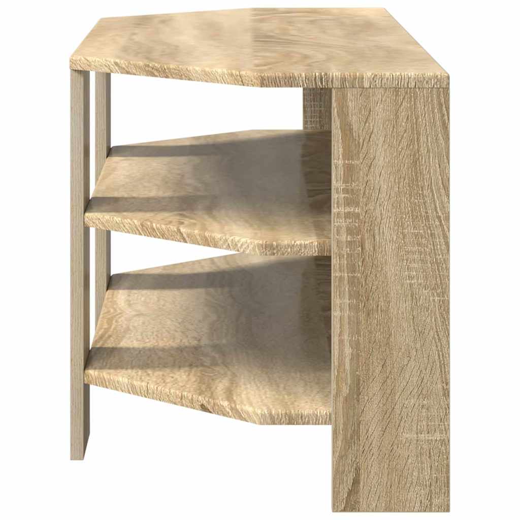 HjørneTVskab 100 x 40,5 x 45 cm Sonoma-eg Konstrueret træ