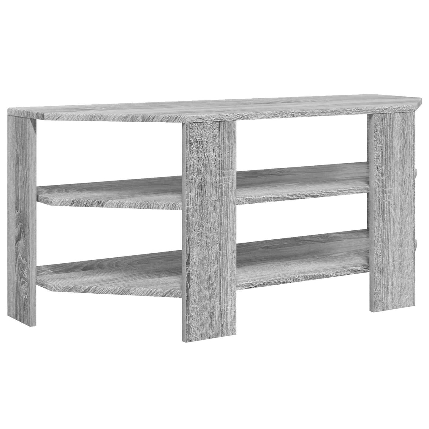 HjørneTVskab 102x40,5x45cm Grå Sonoma Konstrueret træ
