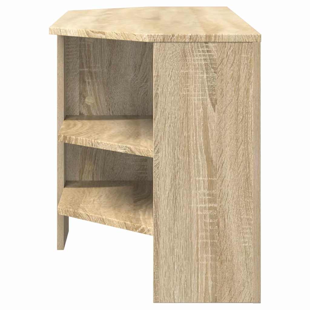 HjørneTVskab 102 x 41 x 50 cm Sonoma-eg Konstrueret træ