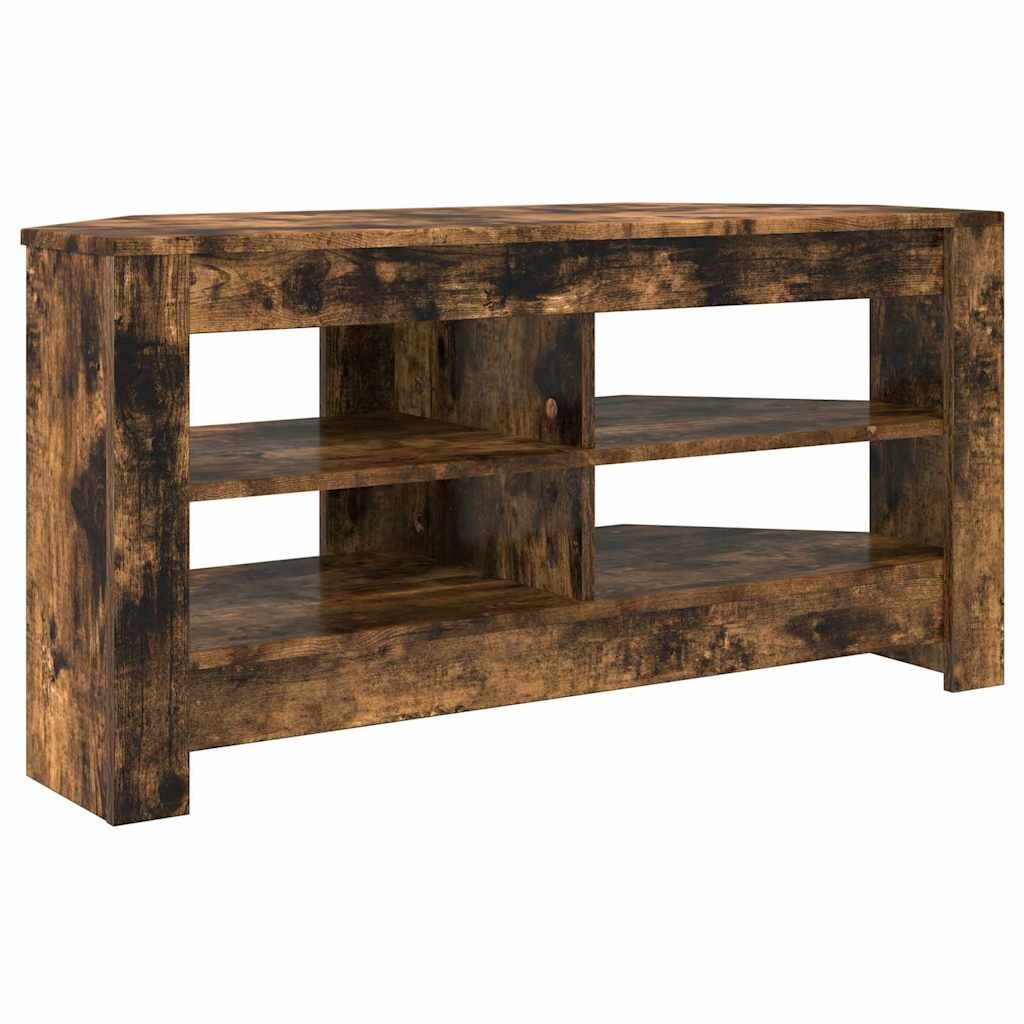 HjørneTVskab 102 x 41 x 50 cm Røget eg Konstrueret træ