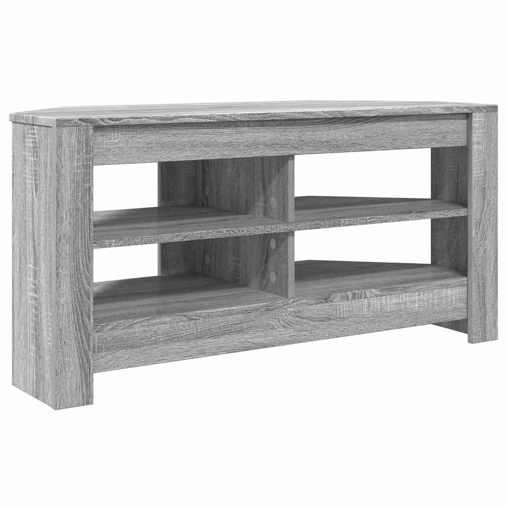 HjørneTVskab 102 x 41 x 50 cm Grå Sonoma Konstrueret træ