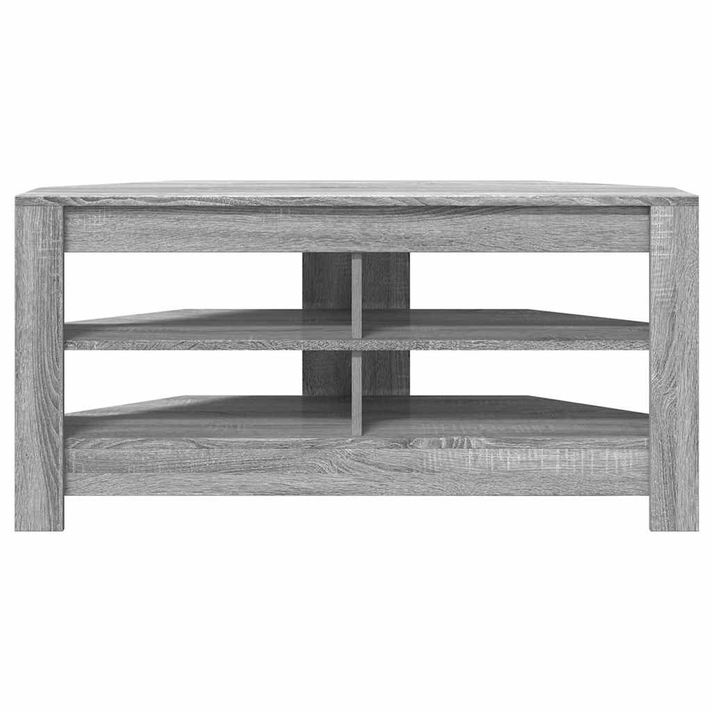 HjørneTVskab 102 x 41 x 50 cm Grå Sonoma Konstrueret træ