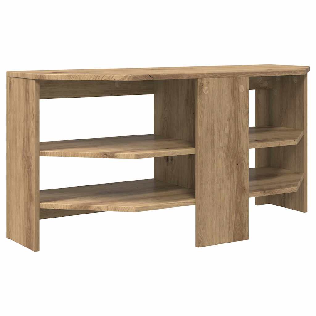 HjørneTVskab 102 x 40,5 x 45 cm Artisan Egetræ Konstrueret træ