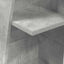 Hjørneskab 27,5x27x140cm Konstrueret træ Beton Grå