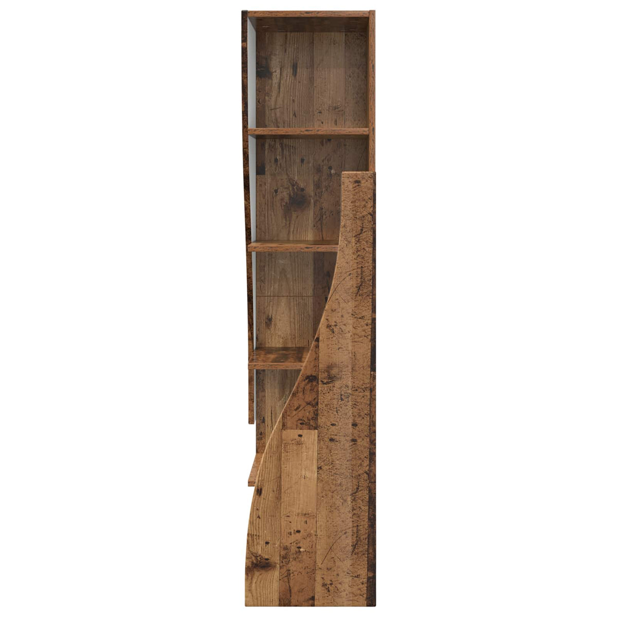 Hjørneskab 32x32x140cm Konstrueret træ Gammelt træ