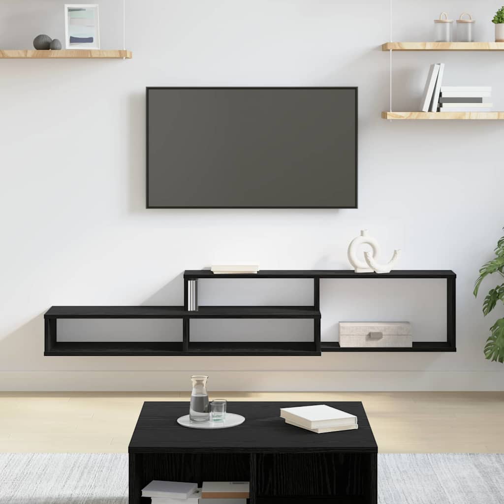 VægbeslagtilTV 150x25x28,5cm Konstrueret træ