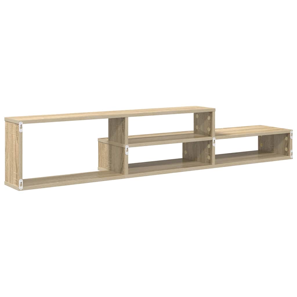 VægbeslagtilTV 150x25x28,5cm Konstrueret træ