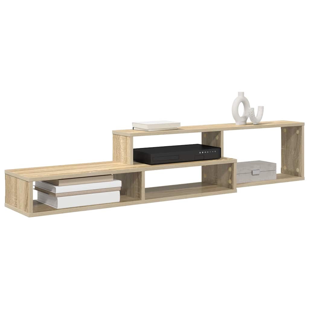 VægbeslagtilTV 150x25x28,5cm Konstrueret træ