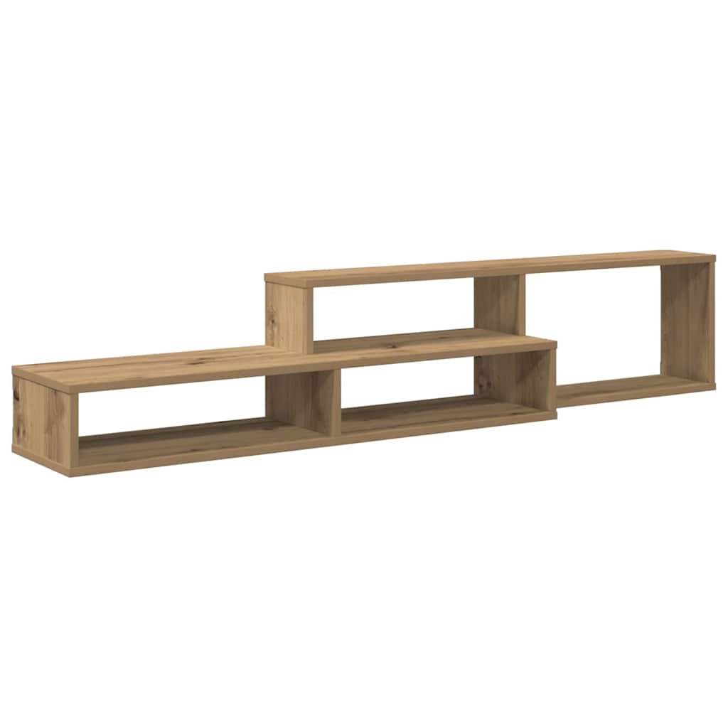VægbeslagtilTV 150x25x28,5cm Konstrueret træ