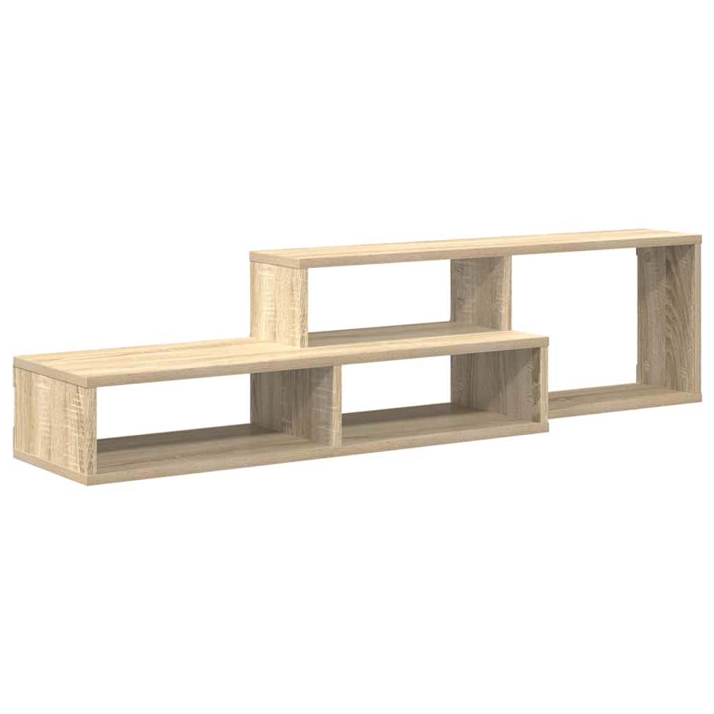 VægbeslagtilTV 120x25x28,5cm Konstrueret træ
