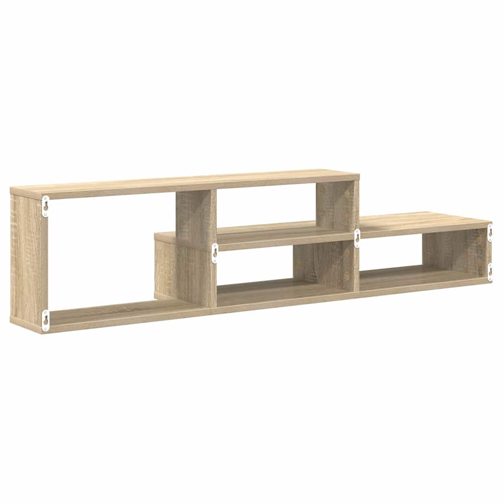 VægbeslagtilTV 120x25x28,5cm Konstrueret træ