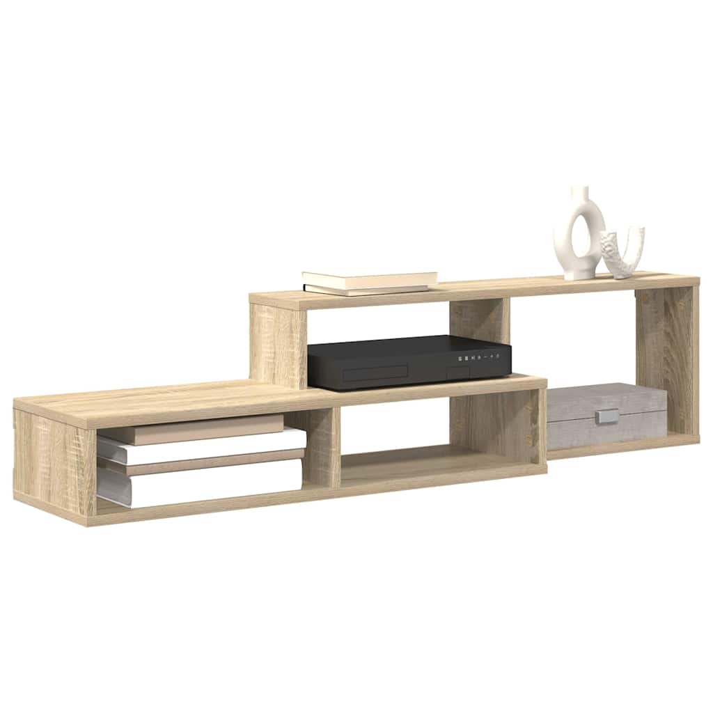 VægbeslagtilTV 120x25x28,5cm Konstrueret træ