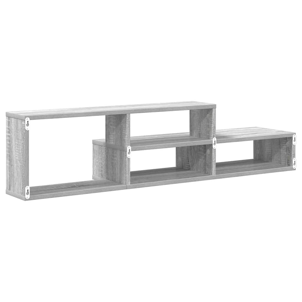 VægbeslagtilTV 120x25x28,5cm Konstrueret træ