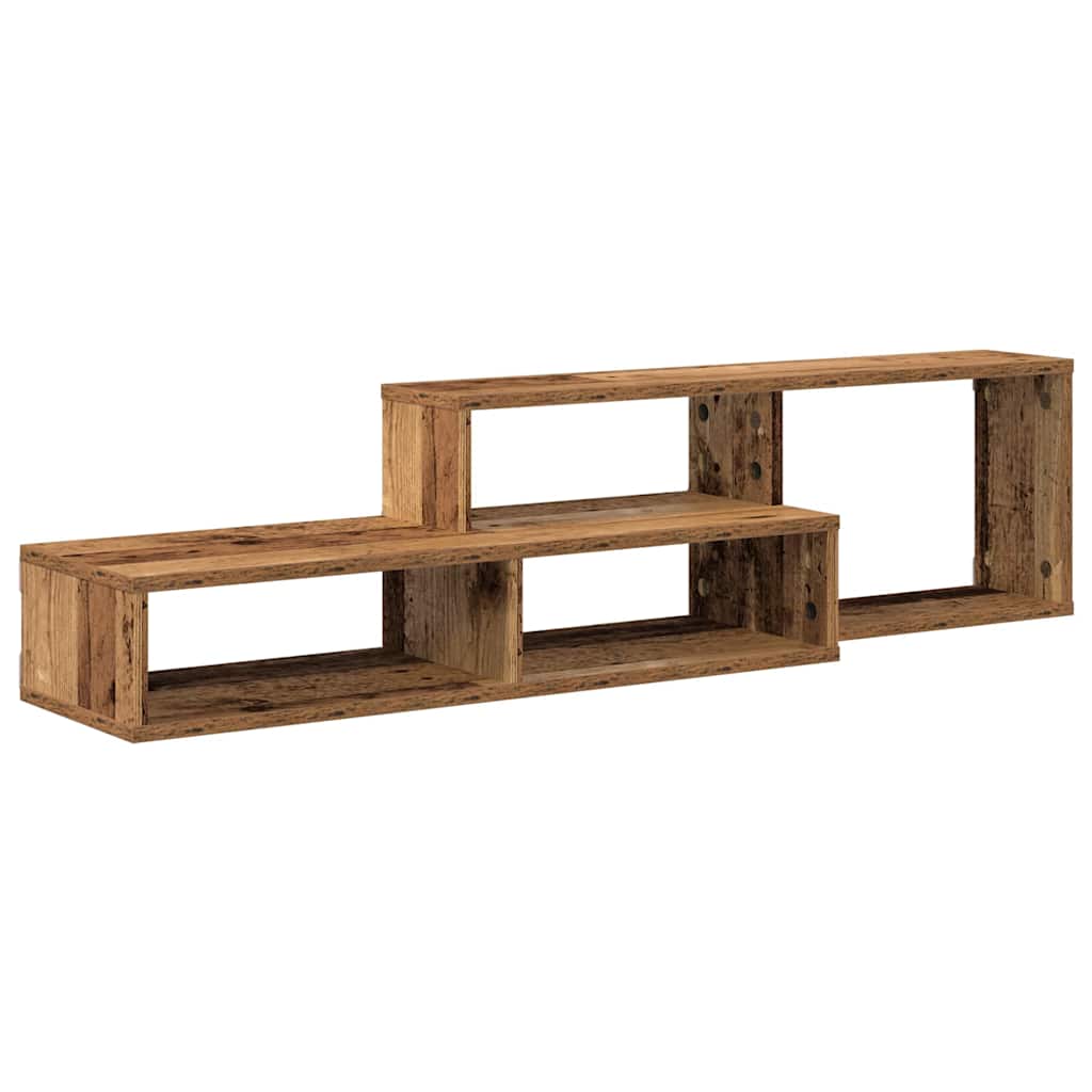 VægbeslagtilTV 120x25x28,5cm Konstrueret træ